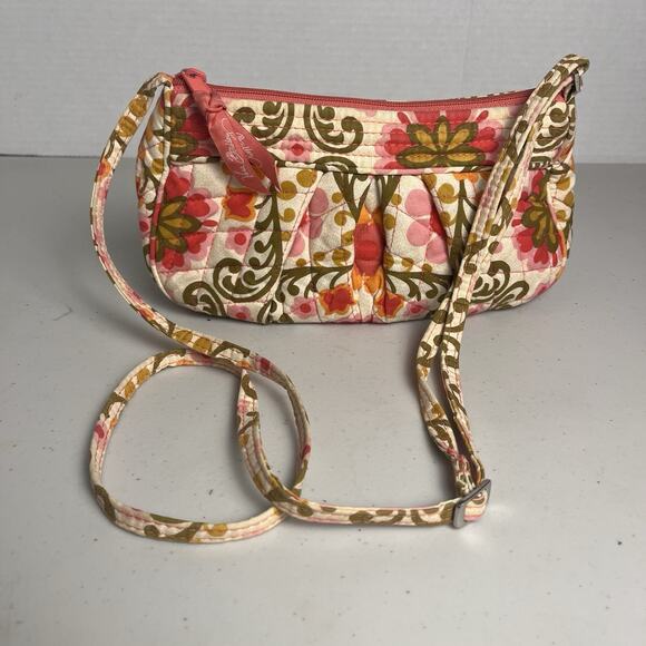 Vera Bradley Accessory Lot Crossbody Purse Trifold Wallet Cosmetic Bag & Pencils - Picture 11 of 16